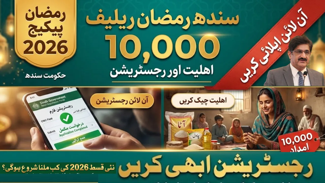 Sindh Ramzan Relief Package 2026 Eligibility and Registration Online